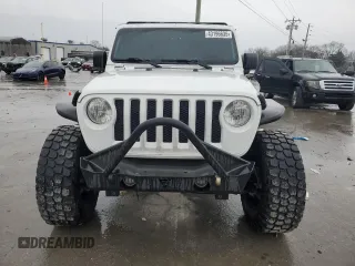 2020 Jeep Wrangler Unlimited Sport with VIN 1C4HJXDG4LW240492, listed as a Copart auction lot 43196635 with 56,602 mi miles and Clean title. Bid and sale history available at DreamBid. Image 5.