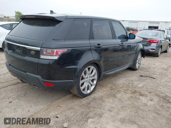 2016 Land Rover Range Rover Sport SE with VIN SALWG2KF9GA567503, listed as a IAAI auction lot 42156794 with 64,472 mi miles and . Bid and sale history available at DreamBid. Image 4.