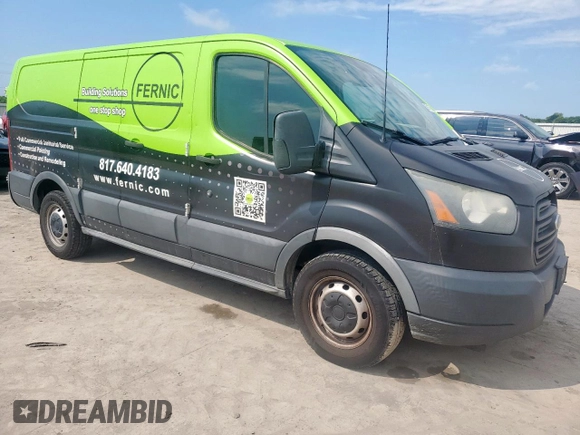 2015 Ford Transit Cargo with VIN 1FTNE1ZM6FKA10483, listed as a Copart auction lot 60918755 with 333,904 mi miles and Salvage title. Bid and sale history available at DreamBid. Image 4.