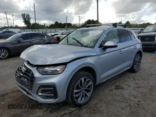 2021 Audi Q5 Premium with VIN WA1AAAFY6M2131314, listed as a Copart auction lot 66563942 with 12,653 mi miles. Bid and sale history available at carsss.com. Image 2.