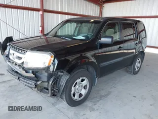 2010 Honda Pilot LX with VIN 5FNYF3H22AB010735, listed as a IAAI auction lot 41345443 with 109,024 mi miles and . Bid and sale history available at DreamBid. Image 2.
