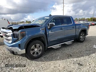 2024 GMC Sierra 1500 with VIN 1GTPHBEK0RZ161521, listed as a Copart auction lot 85525754 with 18,382 mi miles and Salvage Title. Bid and sale history available at DreamBid. Image 1.