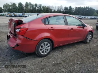 2017 Kia Rio LX with VIN KNADM4A31H6120515, listed as a Copart auction lot 74614204 with 83,204 mi miles and Salvage Title. Bid and sale history available at carsss.com. Image 3.
