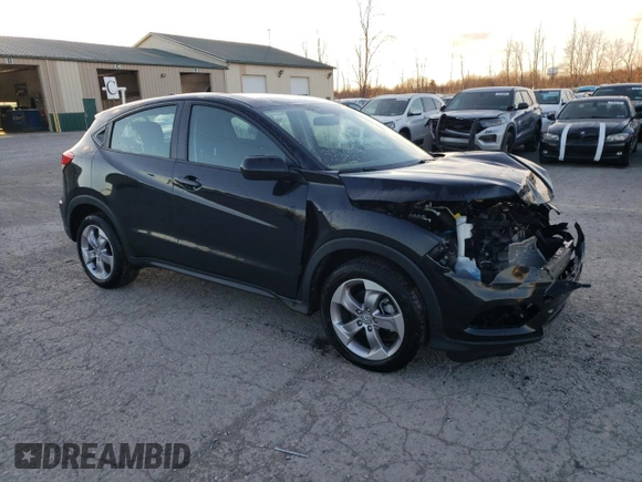2022 Honda HR-V LX with VIN 3CZRU6H31NM708530, listed as a Copart auction lot 79136784 with 33,208 mi miles and Salvage Title. Bid and sale history available at carsss.com. Image 4.