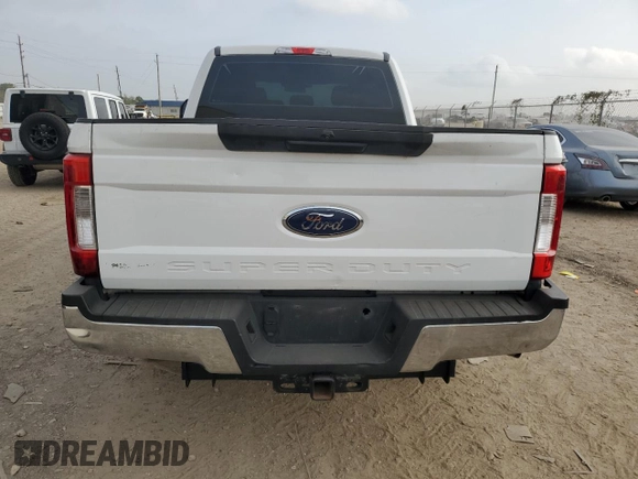 2019 Ford Super Duty F-250 SRW XL with VIN 1FT7W2A68KEE62694, listed as a Copart auction lot 82036854 with 153,678 mi miles and Salvage Title. Bid and sale history available at carsss.com. Image 6.