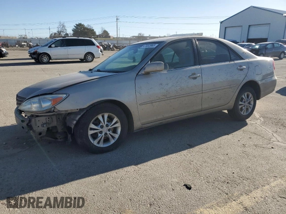 2004 Toyota Camry LE with VIN 4T1BF32K04U574101, listed as a Copart auction lot 47653965 with 0 mi miles and Salvage Title. Bid and sale history available at carsss.com. Image 1.