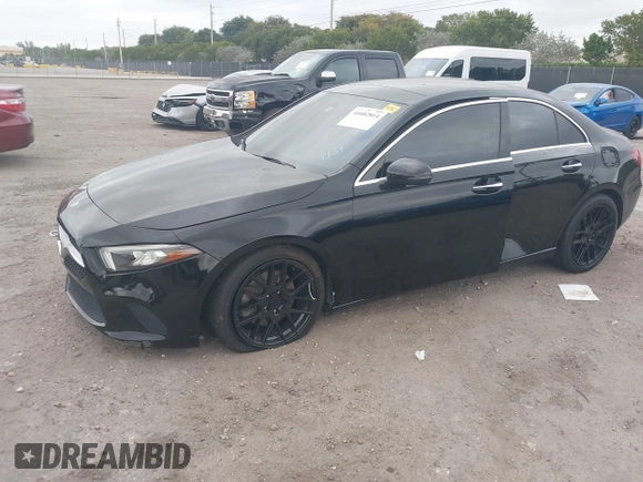 2019 Mercedes-Benz A 220 with VIN WDD3G4EB5KW031437, listed as a IAAI auction lot 41602814 with 52,879 mi miles and . Bid and sale history available at DreamBid. Image 2.