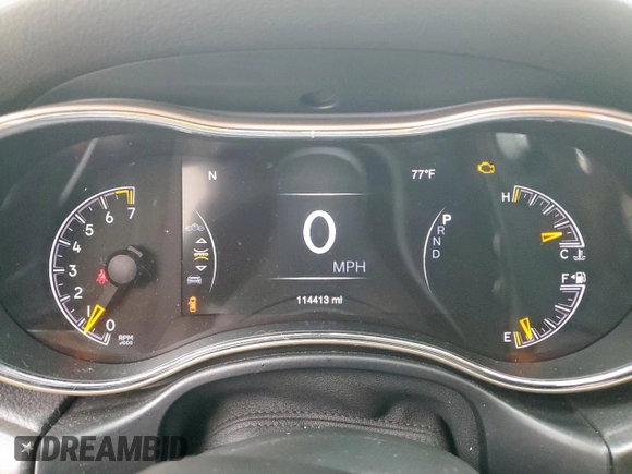 2017 Jeep Grand Cherokee Laredo with VIN 1C4RJEAG0HC674933, listed as a Copart auction lot 60353825 with 114,413 mi miles and Clean title. Bid and sale history available at DreamBid. Image 9.