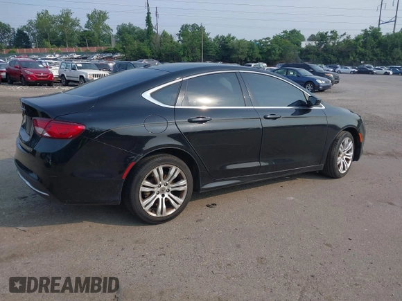 2015 Chrysler 200 Limited with VIN 1C3CCCAB9FN558368, listed as a IAAI auction lot 42510623 with 105,458 mi miles and . Bid and sale history available at DreamBid. Image 4.
