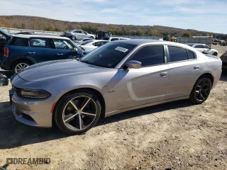 2016 Dodge Charger Road/Track with VIN 2C3CDXCT4GH310534, listed as a Copart auction lot 80055964 with 126,467 mi miles and Salvage Title. Bid and sale history available at carsss.com. Image 1.