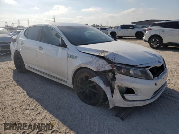 2015 Kia Optima Hybrid EX with VIN KNAGN4AD4F5081909, listed as a Copart auction lot 72035904 with 98,151 mi miles and Salvage Title. Bid and sale history available at carsss.com. Image 4.