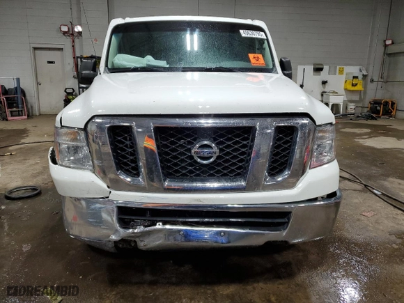 2013 Nissan NV S with VIN 1N6BF0KM2DN108326, listed as a Copart auction lot 49630795 with NaN miles and Salvage Title. Bid and sale history available at carsss.com. Image 5.