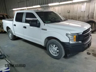 2018 Ford F-150 XL with VIN 1FTEW1CG2JFB05981, listed as a Copart auction lot 51690155 with 62,904 mi miles and Clean Title. Bid and sale history available at DreamBid. Image 4.