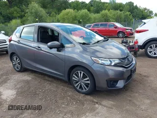 2015 Honda Fit EX-L with VIN 3HGGK5H85FM756964, listed as a IAAI auction lot 42783757 with 198,363 mi miles and . Bid and sale history available at DreamBid. Image 1.