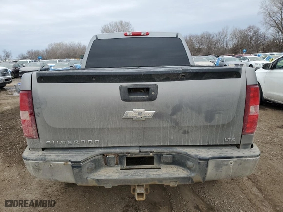 2007 Chevrolet Silverado 1500 LTZ with VIN 2GCEK13M971503996, listed as a Copart auction lot 46301495 with 278,359 mi miles and Salvage Title. Bid and sale history available at carsss.com. Image 6.