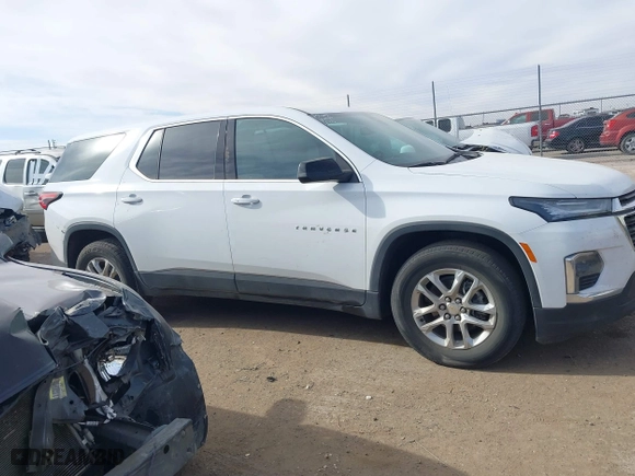 2023 Chevrolet Traverse LS with VIN 1GNERFKW2PJ209669, listed as a IAAI auction lot 41200163 with 34,946 mi miles. Bid and sale history available at carsss.com. Image 13.