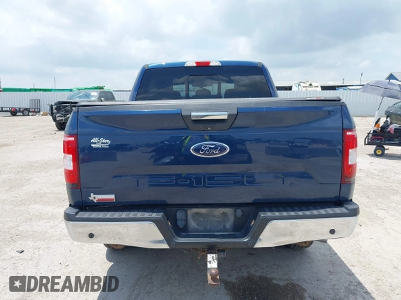 2018 Ford F-150 XL with VIN 1FTEW1C58JKD53884, listed as a IAAI auction lot 42402222 with 159,330 mi miles and . Bid and sale history available at DreamBid. Image 16.