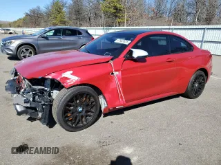 2020 BMW M2 Competition z VIN WBS2U7C06L7E83213, wystawiony jako Copart lot #47852625 z przebiegiem 50 336 mil mil oraz Nie do naprawy • Non repairable. Historia ofert i sprzedaży dostępna na DreamBid. Obrazek 1.