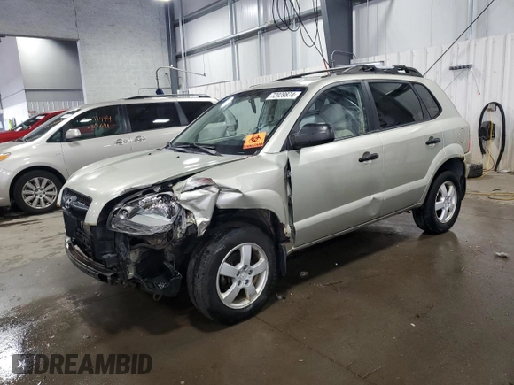 2006 Hyundai Tucson GL with VIN KM8JM12B06U262563, listed as a Copart auction lot 72029874 with 213,624 mi miles and Salvage Title. Bid and sale history available at carsss.com. Image 1.