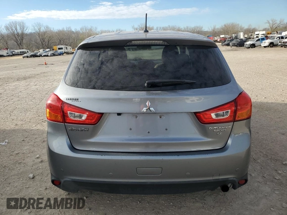2016 Mitsubishi Outlander Sport 2.4 SE with VIN JA4AP3AW4GZ047648, listed as a Copart auction lot 50386905 with 147,977 mi miles and Clean Title. Bid and sale history available at carsss.com. Image 6.