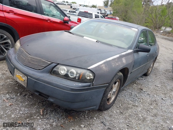 2002 Chevrolet Impala with VIN 2G1WF55E829210258, listed as a IAAI auction lot 42024784 with 240,598 mi miles. Bid and sale history available at carsss.com. Image 2.
