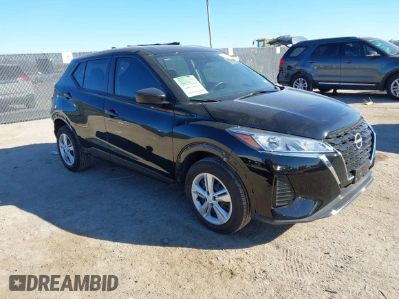 2024 Nissan Kicks S with VIN 3N1CP5BV8RL577358, listed as a IAAI auction lot 41379304 with 6,036 mi miles and . Bid and sale history available at DreamBid. Image 1.
