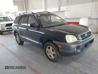 2004 Hyundai Santa Fe GLS with VIN KM8SC73D04U846243, listed as a IAAI auction lot 42126245 with 153,229 mi miles. Bid and sale history available at carsss.com. Image 1.