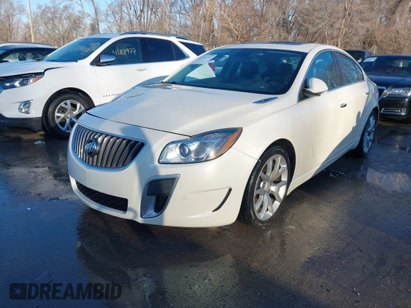 2013 Buick Regal GS with VIN 2G4GV5GV4D9161019, listed as a IAAI auction lot 41742212 with 133,722 mi miles. Bid and sale history available at carsss.com. Image 17.