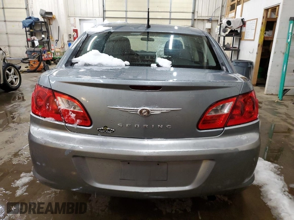 2010 Chrysler Sebring Touring with VIN 1C3CC4FBXAN194971, listed as a Copart auction lot 78848504 with 218,885 mi miles and Salvage Title. Bid and sale history available at carsss.com. Image 6.