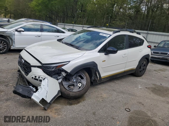 2024 Subaru Crosstrek Special Sports с VIN 4S4GUHF60R3831065, выставлен на аукционе Copart как лот 51657155 с пробегом 9 434 миль миль и Списание • Salvage title. История ставок и продаж доступна на DreamBid. Изображение 1.