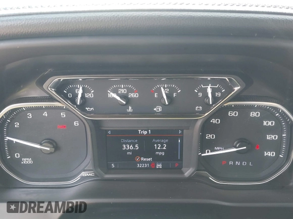 2022 GMC Sierra 1500 SLT z VIN 3GTU9DED2NG196455, wystawiony jako IAAI lot #41880847 z przebiegiem 32 231 mil mil oraz . Historia ofert i sprzedaży dostępna na DreamBid. Obrazek 7.