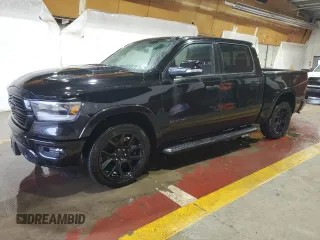 2022 Ram 1500 Laramie with VIN 1C6SRFJT1NN141364, listed as a Copart auction lot 58298695 with 66,243 mi miles and Clean title. Bid and sale history available at DreamBid. Image 1.