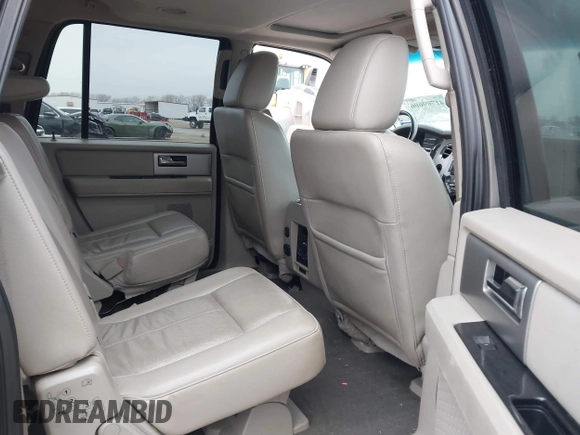 2014 Ford Expedition EL Limited with VIN 1FMJK1K5XEEF07409, listed as a IAAI auction lot 41709606 with 140,874 mi miles. Bid and sale history available at carsss.com. Image 8.