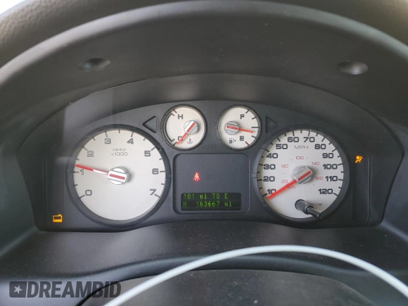 2005 Ford Freestyle Limited with VIN 1FMDK06165GA80393, listed as a Copart auction lot 83231824 with 163,667 mi miles and Salvage Title. Bid and sale history available at carsss.com. Image 9.