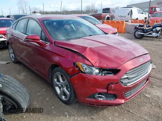 2013 Ford Fusion SE with VIN 3FA6P0HRXDR324206, listed as a IAAI auction lot 41650318 with 168,713 mi miles. Bid and sale history available at carsss.com. Image 1.