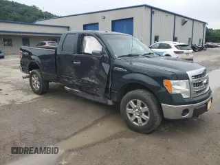 2013 Ford F-150 XL with VIN 1FTFX1EF6DFA66130, listed as a Copart auction lot 63207265 with 190,147 mi miles and Salvage title. Bid and sale history available at DreamBid. Image 4.