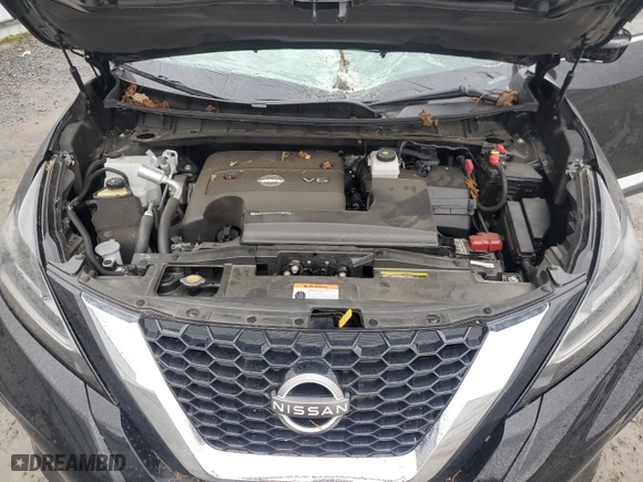 2024 Nissan Murano SV with VIN 5N1AZ2BJ0RC115846, listed as a Copart auction lot 84375334 with 8,086 mi miles and Non Repairable. Bid and sale history available at carsss.com. Image 12.