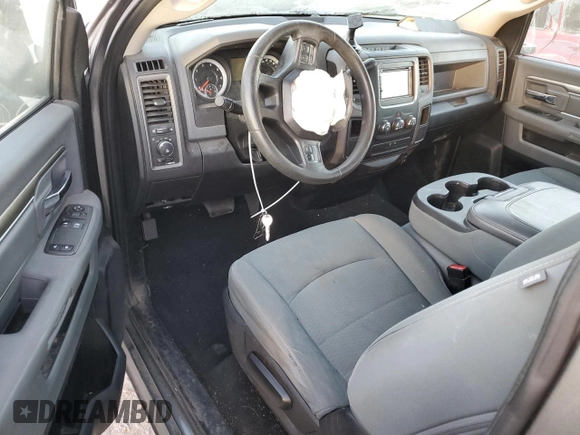 2013 Ram 1500 Express with VIN 3C6JR6AT8DG545992, listed as a Copart auction lot 43581895 with 109,461 mi miles and Salvage title. Bid and sale history available at DreamBid. Image 8.