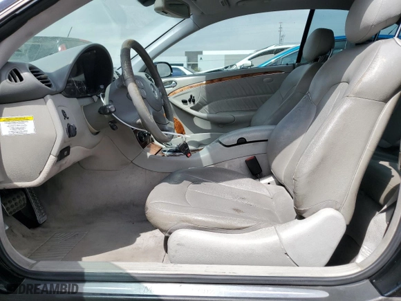 2005 Mercedes-Benz CLK-Class 3.2L with VIN WDBTJ65J65F122279, listed as a Copart auction lot 44010615 with 216,416 mi miles and Clean Title. Bid and sale history available at carsss.com. Image 7.