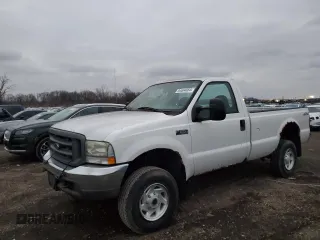 2004 Ford Super Duty F-250 XL with VIN 1FTNF21L34EC16877, listed as a Copart auction lot 84654654 with 187,200 mi miles and Clean Title. Bid and sale history available at carsss.com. Image 1.