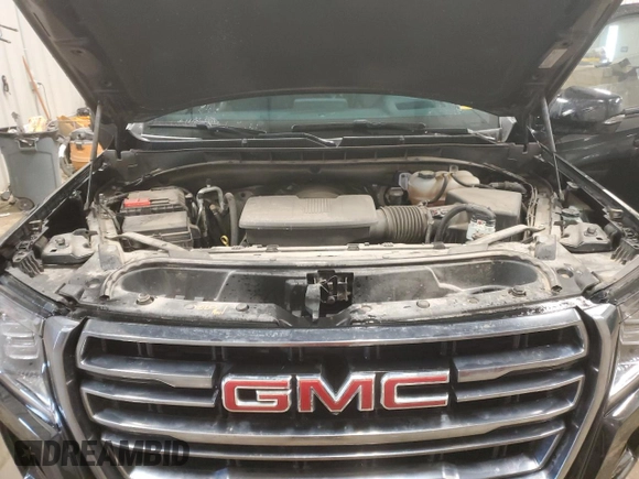 2023 GMC Yukon AT4 with VIN 1GKS2CKDXPR164502, listed as a Copart auction lot 41672705 with 34,856 mi miles and Salvage Title. Bid and sale history available at carsss.com. Image 12.
