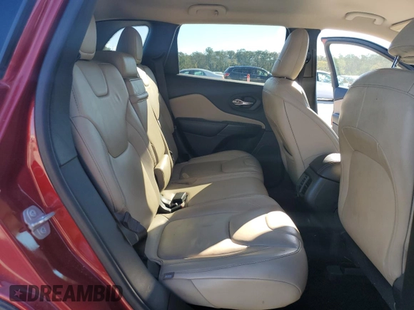 2017 Jeep Cherokee Limited with VIN 1C4PJLDB6HW518129, listed as a Copart auction lot 81002474 with 80,820 mi miles and Salvage title. Bid and sale history available at DreamBid. Image 12.