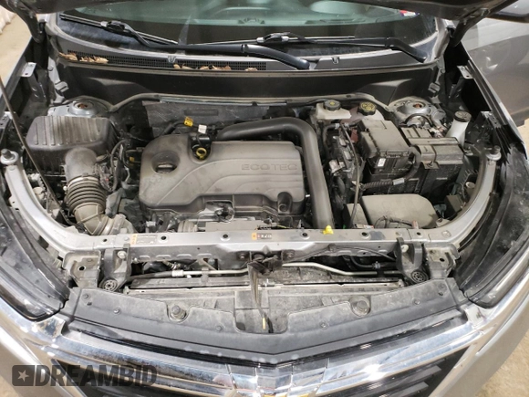 2023 Chevrolet Equinox LT with VIN 3GNAXTEG5PL130075, listed as a Copart auction lot 57128285 with 8,024 mi miles and Salvage title. Bid and sale history available at DreamBid. Image 12.