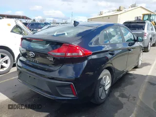 2019 Hyundai Ioniq Blue with VIN KMHC65LC3KU175915, listed as a IAAI auction lot 41778594 with 109,977 mi miles and . Bid and sale history available at DreamBid. Image 4.