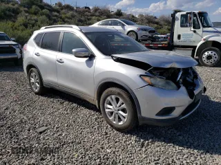 2015 Nissan Rogue SV with VIN KNMAT2MV3FP562410, listed as a Copart auction lot 53852655 with 109,225 mi miles and Salvage Title. Bid and sale history available at DreamBid. Image 4.