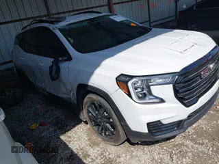 2023 GMC Terrain SLE z VIN 3GKALMEG3PL171805, wystawiony jako IAAI lot #41968405 z przebiegiem 54 968 mil mil oraz . Historia ofert i sprzedaży dostępna na DreamBid. Obrazek 1.