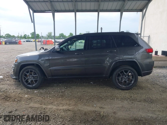 2021 Jeep Grand Cherokee 80th Anniversary with VIN 1C4RJFBG2MC612416, listed as a IAAI auction lot 42457040 with 35,441 mi miles and . Bid and sale history available at DreamBid. Image 14.