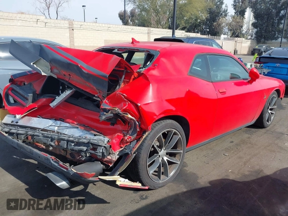 2016 Dodge Challenger R/T Scat Pack z VIN 2C3CDZFJXGH351790, wystawiony jako IAAI lot #41459795 z przebiegiem 69 129 mil mil oraz . Historia ofert i sprzedaży dostępna na DreamBid. Obrazek 4.