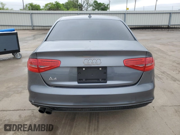 2016 Audi A4 Premium with VIN WAUAFAFL7GN005264, listed as a Copart auction lot 51815235 with 131,344 mi miles and Clean Title. Bid and sale history available at carsss.com. Image 6.