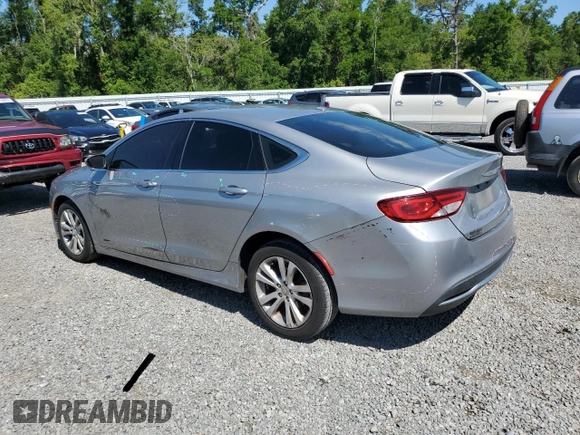 2015 Chrysler 200 Limited with VIN 1C3CCCAB0FN621700, listed as a Copart auction lot 52697045 with 207,556 mi miles and Salvage Title. Bid and sale history available at carsss.com. Image 2.